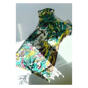 Corey Lynn Coulter - Designer Floral Silk Mini Dress